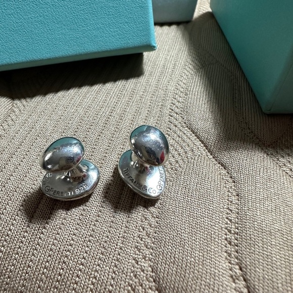 Tiffany & Co. Silver Cufflinks Rare - Picture 3 of 12